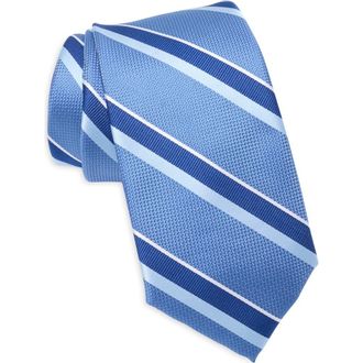 Tommy Hilfiger Fletcher Stripe Tie in Blue at Nordstrom Rack