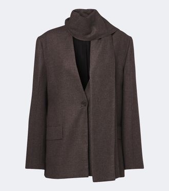 Toteme Tie-neck blazer