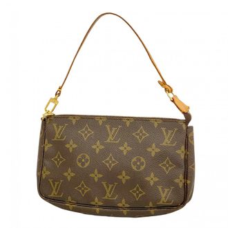 Louis Vuitton Brown Pouch (Pre-Owned)