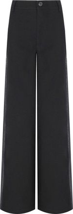 Essentiel Gorror Black Wide Leg Trousers