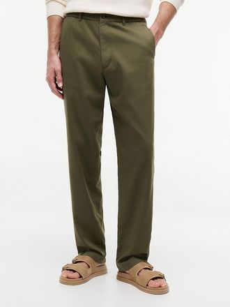 Tommy Hilfiger Mens Regular Fit Pull-On Pant - Green - 30W x 30L