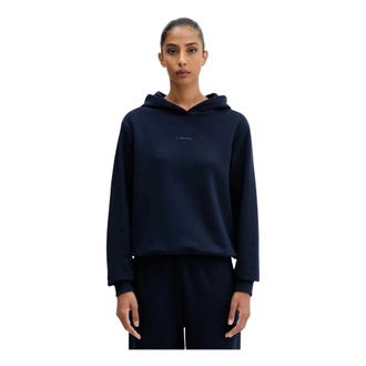 La Mania Dames, Sweatshirts & Hoodies, Blauw, Maat: XS Katoen