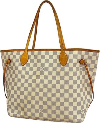 Louis Vuitton White Tote Bag (Pre-Owned)