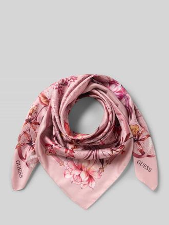 Guess Tuch mit Label-Detail in Rose, Gr&ouml;&szlig;e 1