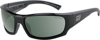 Dirty Dog Ninja Polarized 53845 Mens Sunglasses Black Size 66
