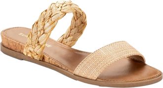 Sun + Stone Sun Stone Easten Slide Sandals Raffia Woven 10016855900 Womens