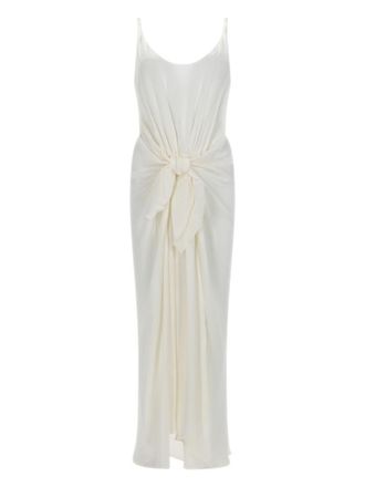 J.W.Anderson White Scoop Neck Maxi Dress