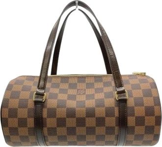 Louis Vuitton Pre-owned Handbags, female, Brown, Size: ONE SIZE Pre-owned Damier Canvas Handbag