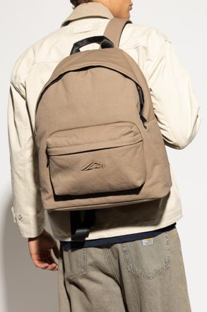 Dsquared2 Backpack With Logo, Mens, Beige