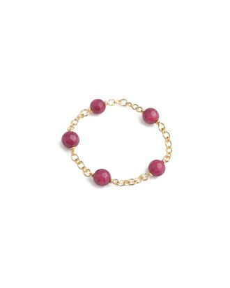 Jewelmak 14K Ruby Ring