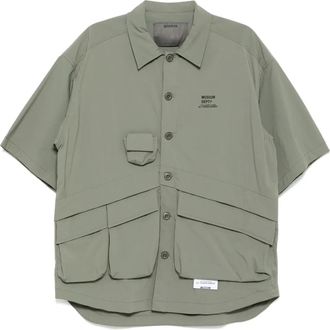 Musium Div. Camicia con stampa - Grigio