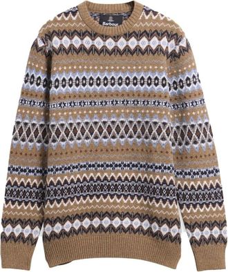 Barbour Maglione Case Fairisle - - Knitwear - Uomo - Multicolore - 2XL