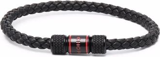Chopard Classic Racing bracelet - men - Calf Leather - One Size - Black