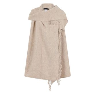 Fabiana Filippi Dames, Jassen, Beige, Maat: ONE Size