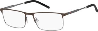 Tommy Hilfiger Demo Rectangular Mens Eyeglasses TH 1843 0XCB 55