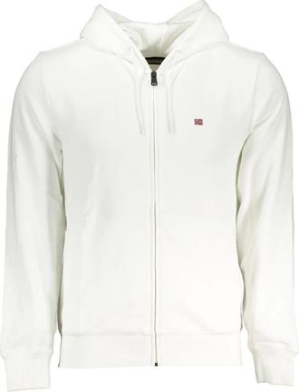 Napapijri Hombre, Sudaderas, Blanco, Talla: S