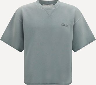 Golden Goose Short-sleeve Sweatshirt with back print Male M