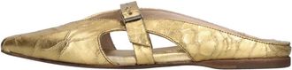 Pantanetti 18772H PaveOro - Dames - Slip ons - Geel - 38 EU - Leer - Schoenen