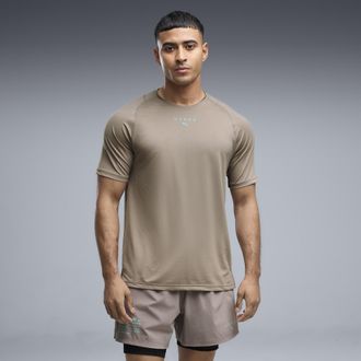 Puma T-shirt PUMA x HYROX PWRMODE da uomo, Accessori, Beige, 3XL