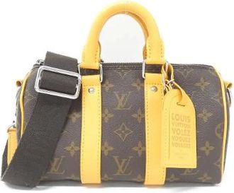 Louis Vuitton Vintage, unisex, Bruin, ONE Size, Pre-owned Canvas Mini Bag