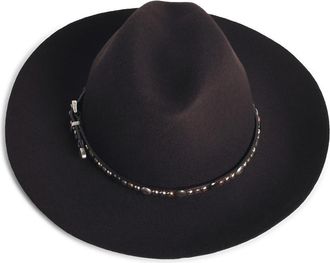 Golden Goose Fedora-Hut aus goldener Ganswolle