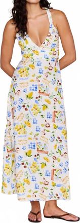 Minkpink Riviera Midi Dress In White