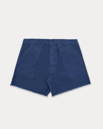 Fortela Colonel Cotton Bermuda shorts in Blue at Nordstrom, Size 36 Eu