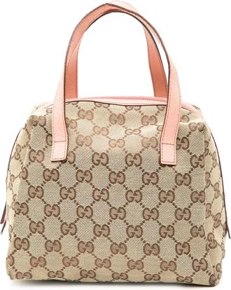 Gucci 2000-2015 Mini GG Canvas Balthus Tofu Bag handbag - Neutrals