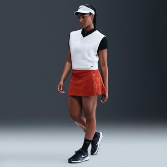 Nike Womens Golf Skirt in Red | IF8531-626