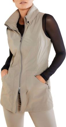 Anatomie Delaney Travel Vest in Khaki at Nordstrom, Size X-Small