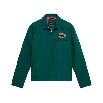 Deus Earls Work Jacket - Heren - Jassen - Groen - Maat: S Katoen