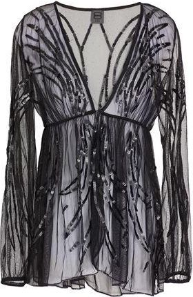 8 by YOOX HANDMADE SEQUIN EMBELLISSHED DUSTER