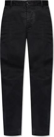 Dsquared2 Chino broek - Heren - Chinos - Zwart - 2XL - Katoen - Broeken