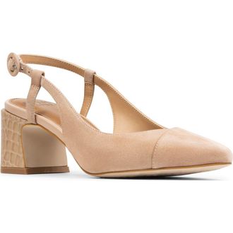 Donald J Pliner Slingback Pump in Sand at Nordstrom Rack, Size 8