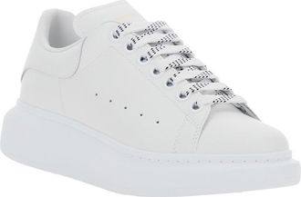 Alexander McQueen Womens Low Top Sneakers White Leather Calf Trainers