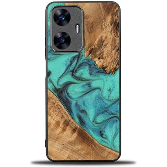 OEM Funda Bewood Unique Para Realme C55 - Turquesa