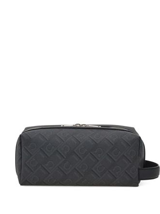 Ferragamo monogram wash bag - Black