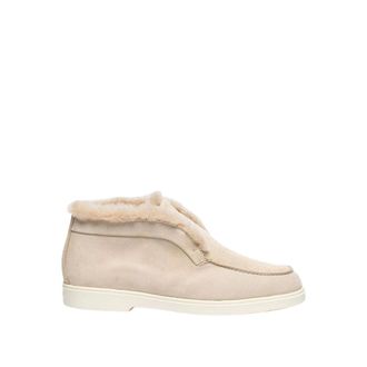 Santoni Fortune Desert Boot - Dames - Schoenen - Beige - Maat: 40 EU Su&egrave;de