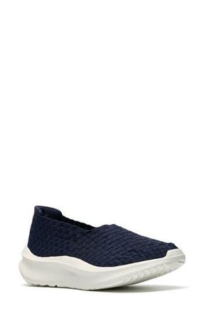 Clarks Solevana Weave Slip-On Sneaker in Navy at Nordstrom Rack, Size 9.5