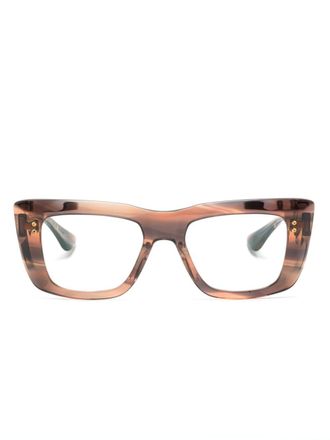 Dita Eyewear Occhiali Mahine squadrati - Marrone