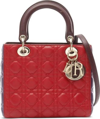 Dior Borsa a mano Lady Dior anni 10 - Rosso
