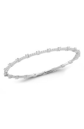 Glaze Jewelry Cubic Zirconia Bangle Bracelet in Silver at Nordstrom Rack