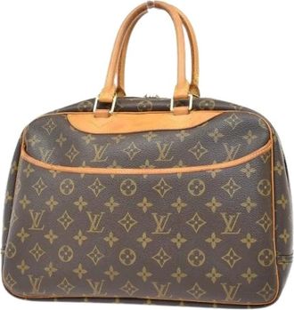 Louis Vuitton Pre-owned Handbags, female, Brown, Size: ONE SIZE Pre-owned Canvas Handbag