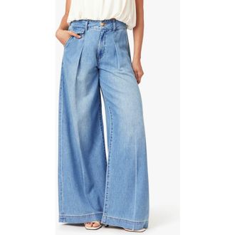 Habitual Pleated Denim Pants in Blue Bell at Nordstrom Rack, Size 28