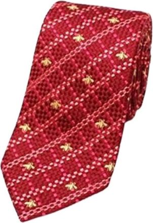 Gucci Pre-owned Accessories, male, Red, Size: ONE SIZE Pre-owned Cravat