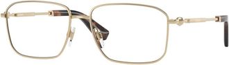 Burberry Demo Rectangular Mens Eyeglasses BE1389 1109 54