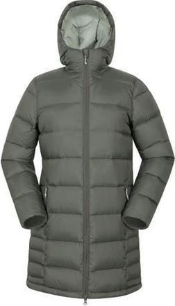 Mountain Warehouse Stratus Extreme Packable Long Down Jacket in Khaki Green at Nordstrom, Size 12