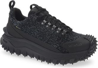 Moncler Waterproof Trailgrip APEX GTX Sneaker in Black Navy at Nordstrom, Size 41