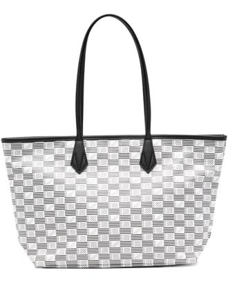Moreau Shopper met print - Wit