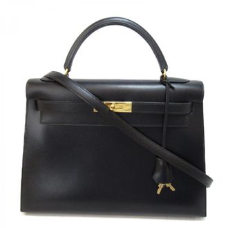Herm&egrave;s Herm&egrave;s Black Kelly 32